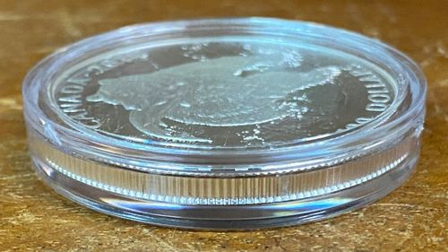 Lovely 2014 Solitary Titan The Grizzly Canada $100 Fine Silver Coin SU856 - Picture 6 of 17