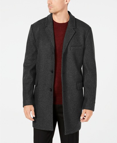 Michael Kors Men's Wool Blend Slim-Fit 