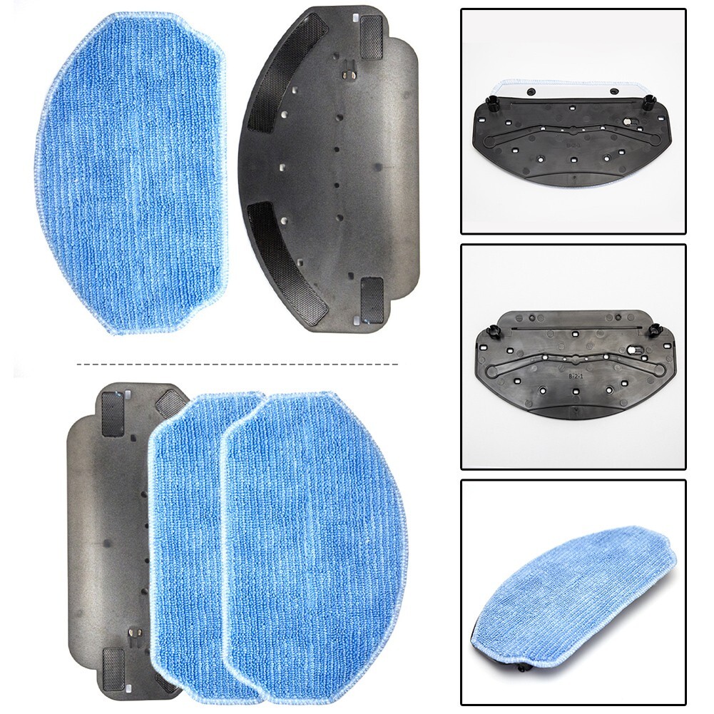 Kit de almohadillas de soporte de fregona de repuesto para robot aspirador MAMNV BR150 BR151