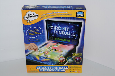Uncle Milton Ever Wonder Pinball Circuit Lab S.T.E.M. - New, Open Box