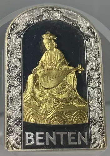 2012 GILT ANDORRA SILVER 10 DENARS BENTEN GODDESS OF LOVE NGC PF 70 ULTRA CAMEO