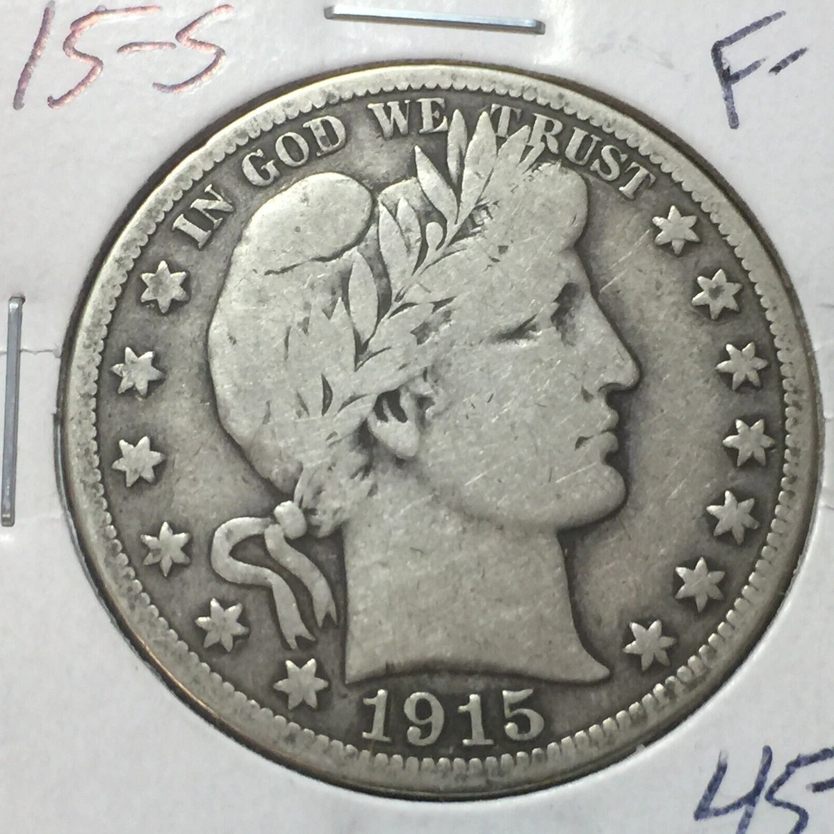 25+ Barber Half Dollars (1892-1915) 1915 for sale | Updated Oct 2026