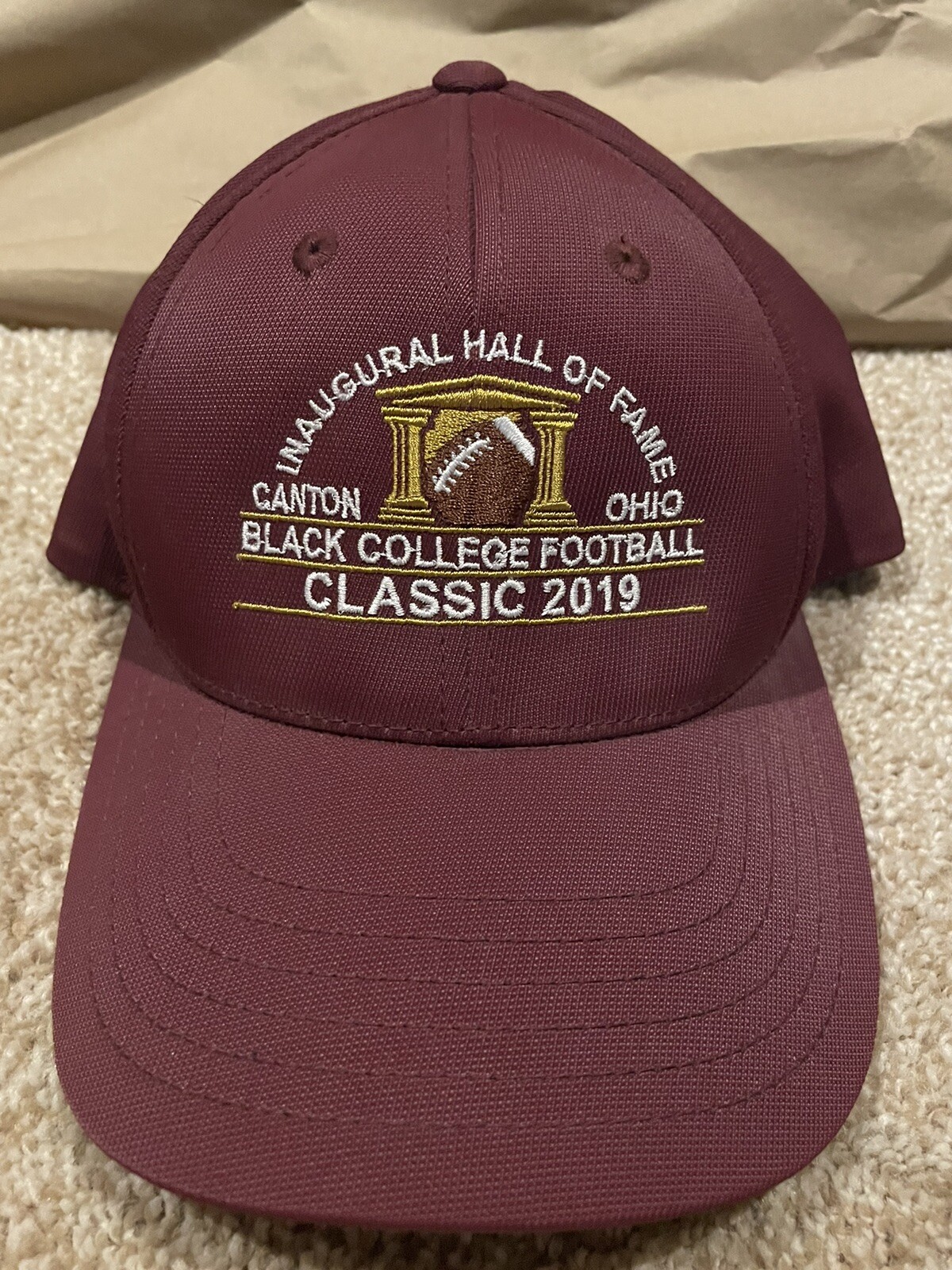 Black College Football Hall of Fame Classic , Inaugural Game 2019 Hat Canton OH.