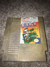Dig Dug II 2 (Nintendo Entertainment System, NES, 1989) Authentic Working Game