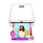 Kodak Step Mobile Instant Photo Printer, Portable Zink 2x3 Mini Printer, White