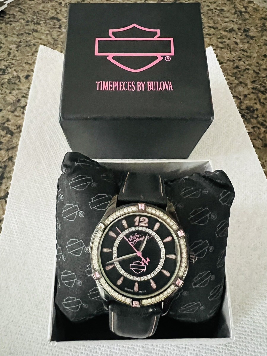 Harley Davidson - Harley-Davidson 時計 MEN'S BULOVA HARLEY-DAVIDSON GHOST BAR & SHEILD 76B163