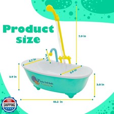 MUYG Parrot Automatic Bathtub with Shower, Cute Durable Bird Bath Shower Tub ...