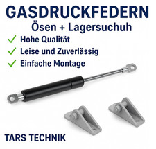 Gasdruckfeder  Gasdruckdämpfer 200mm-700mm Newton 100N-500N Universal