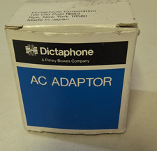 Dictaphone AC Adaptor 877097 MPN 877097 120VAC 6VDC 200mA Model AC Adapter