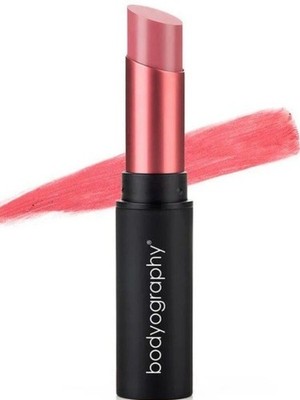Bodyography SATEEN Fabric Texture Lipstick Dusty Pink NEW PC
