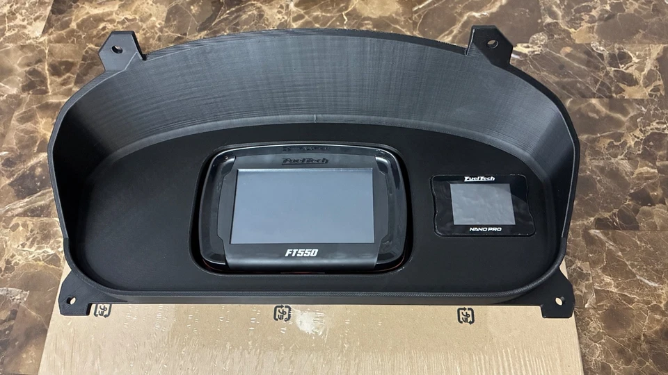 Cuadro de instrumentos para Fuel Tech FT450 FT550 banda ancha Nano Honda Civic EK EM1 96-00 Foto 2 de 4