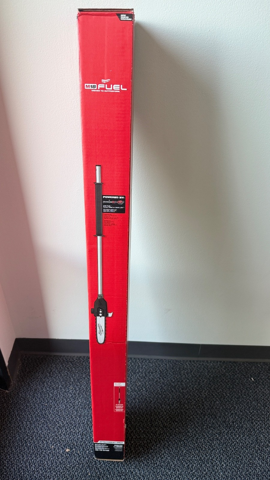 Milwaukee M18 FUEL QUIK-LOK 10in. Pole Saw Attachment, Model# 49-16-2720