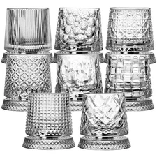 Rotating Whiskey Glass Crystal Wine Glass Bottom-Rotating Wine Drinking Glass 