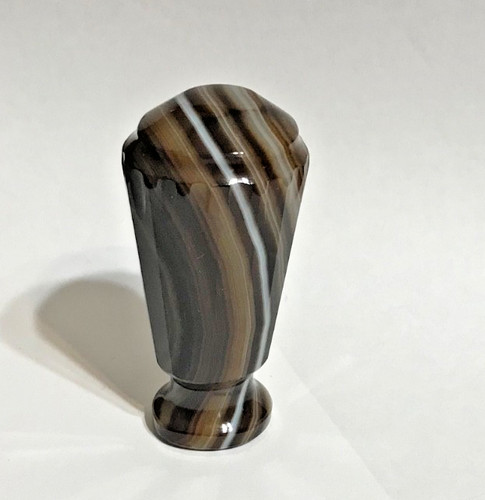 RARE ANTIQUE 1800'S VICTORIAN AGATE DESK STAMP / SEAL FRENCH OR ENGLISH