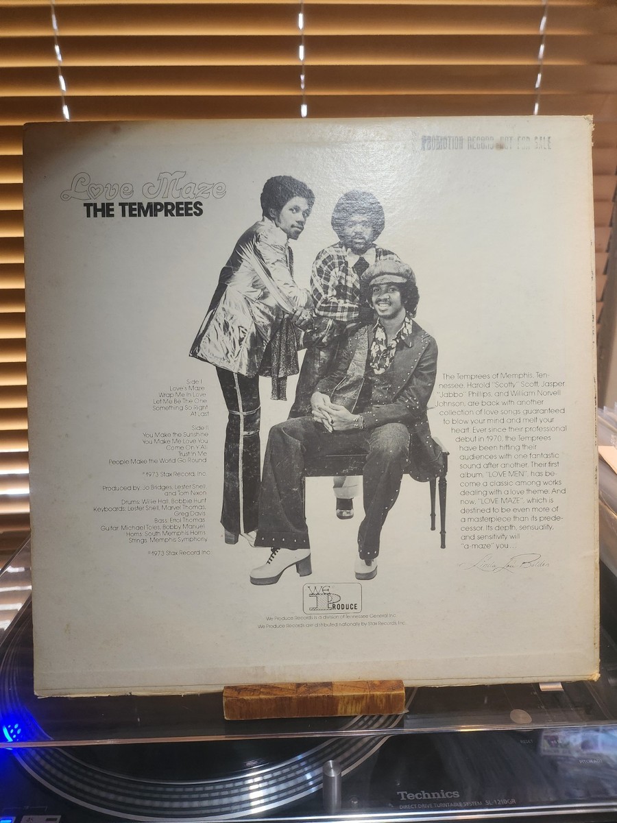 The Temprees, Love Maze, 1973 1st We Produce, XPS-1903, VG+/VG-VG+ 