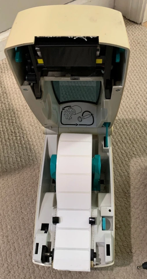 ZEBRA TECHNOLOGIES TLP2824 (282P-101111-000) PLUS THERMAL LABEL PRINTER - Image 4 of 4