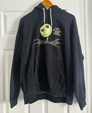 Disney The Nightmare Before Christmas Jack Skellington Black Hoodie Adult XL
