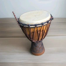 Overseas Connection Mali Djembe 9 in. Natural African Drum percussion