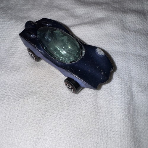 Vtg 1969 Redline Johnny Lightning Custom Turbine Topper USA Blue Die-cast - Picture 3 of 13