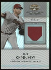 2012 Topps Triple Threads Unity Relics Sepia 35 /36 Ian Kennedy #TTUR-193