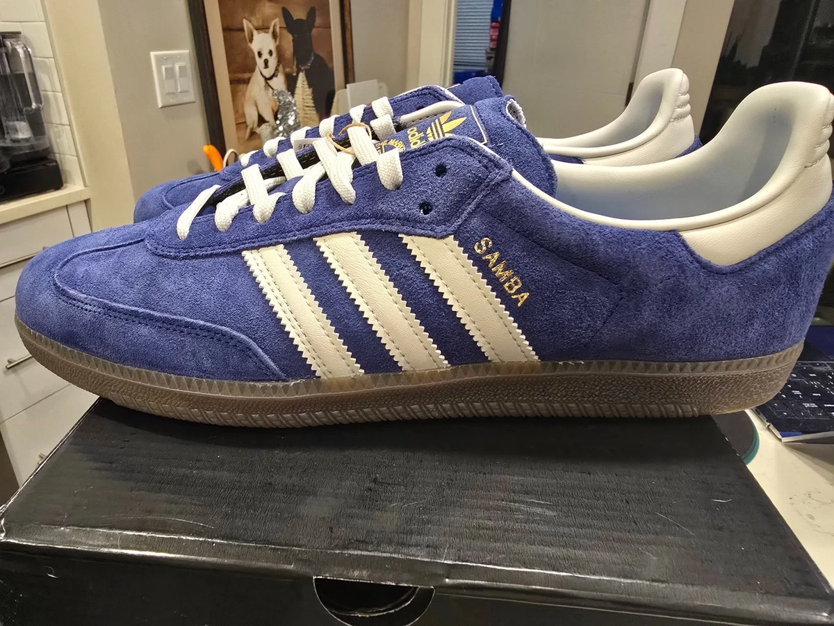 Preços baixos em adidas Samba ADV Grey Blue | eBay
