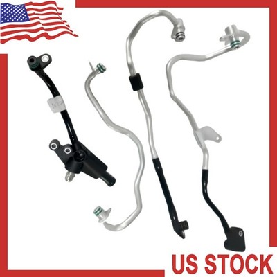 Turbocharger Coolant Lines Set of 4 For Mercedes G63 SL63 GL63 GLE63 GLS63 AMG