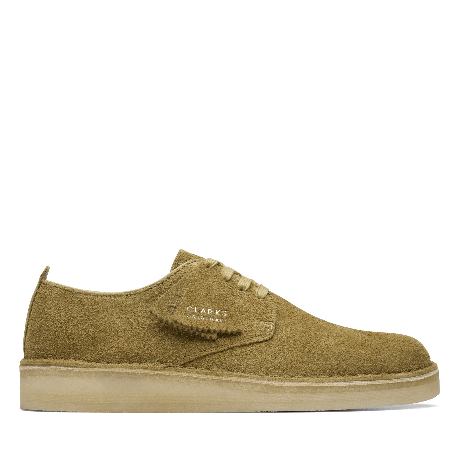 Clarks Desert Coal London Mens Green Oxfords - Lace Ups Casual Shoes 105 25190₽