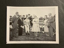 QUEEN ELIZABETH photo Horse  Racing 1959 QUEEN’S PLATE