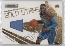 2009 Panini Rookies & Stars Gold Materials Prime 37/50 Carmelo Anthony HOF 0jw4