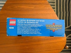 LEGO City 4208 4x4 Fire Truck   New Sealed Box Retired set from 2012