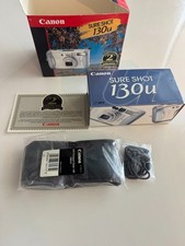Canon Sure Shot 130u Caption 35mm Point & Shoot Film Camera w/case BRAND NEW NIB
