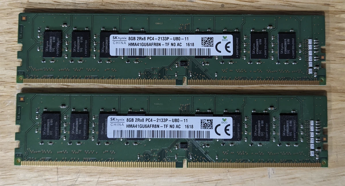 PC4-17000 (DDR4-2133) Bus Speed DIMM Computer Memory (RAM) 2