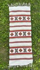 Antique Norwegian Weaving Wool Tapestry Runner Christmas Scandinavian Norway 49" — photo 4