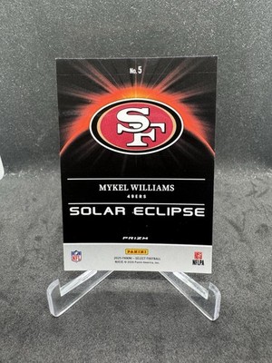 2025 Panini Select - Solar Eclipse Mykel Williams #5 (RC) for sale