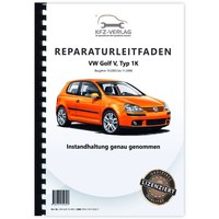 VW Golf 5 Typ 1K 2003-2008 Instandhaltung Inspektion Wartung Reparaturhandbuch