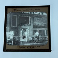 Vintage GWW Magic Lantern Glass Slide Hall of Venus Florence Free Aus Post (7)