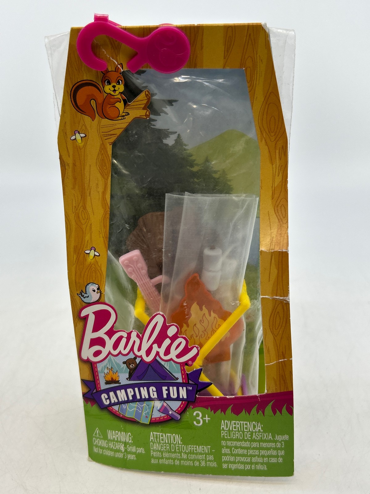 Barbie Camping Fun Accessory Pack Campfire 6 Pieces