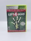 Left 4 Dead ( Microsoft Xbox 360 ) Complete CIB Refurbished & Tested
