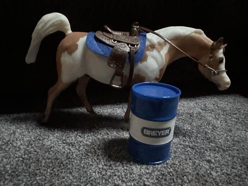 Breyer Horse #61057 Barrel Racing Set.  2012-14 