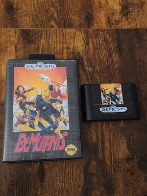 Ex-Mutants (Sega Genesis, 1992) Authentic Case And Cartridge 