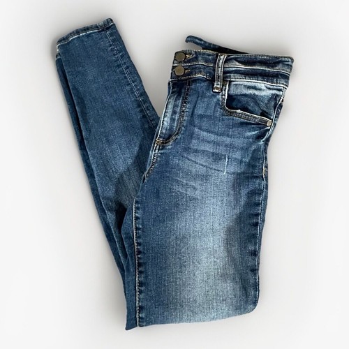 Kut From The Kloth Jeans High Rise Toothpick Skinny Womens Size 6 Medium Wash - Bild 3 von 15