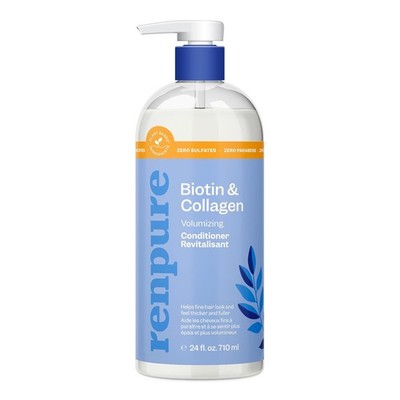 Renpure Plant Based Biotin and Collagen Thickening 24 Fl Oz (Pack of 1) 