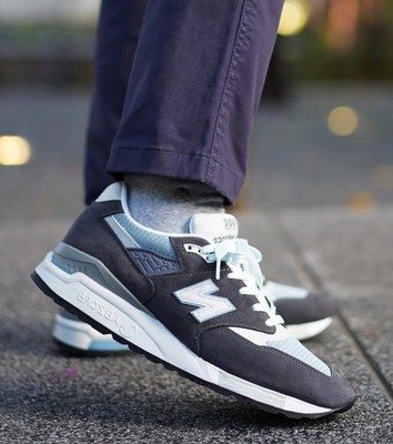 New Balance x Kith 998 - EU43/US9.5/UK9 Made In USA M998KT Steel Blue FIEG 