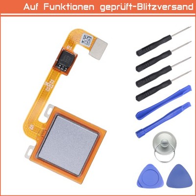 Für Xiaomi Redmi Note 4X Home Button Sensor Touch ID Flexkabel Grau Mit Werkzeug