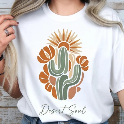 Desert Soul Cactus Comfort Colors T-Shirt