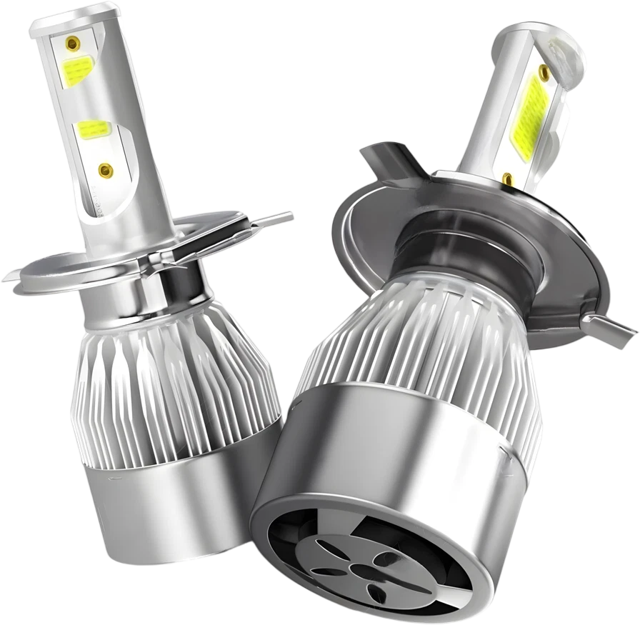4 peças 5,75 5-3/4" faróis de LED cromados para Cadillac DeVille 62-74 Calais 65-74 A - Imagem 4 de 4