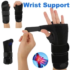 Professional Wrist Support Splint Arthritis Hand Belt Carpal Tunnel Sport Brace