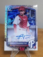 2025 Bowman - Chrome Prospect Mega Box Autographs Eduardo Tait #BMA-ET (RC)