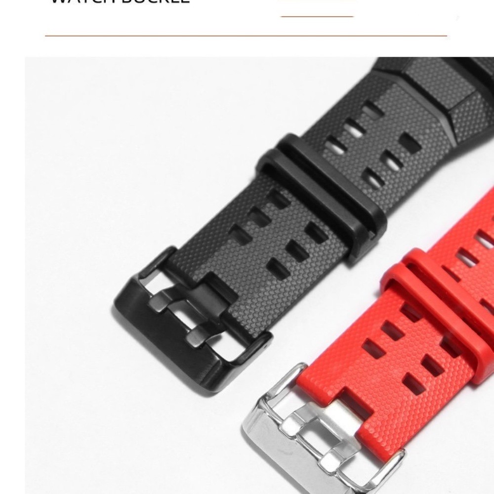 Premium Resin Silicone Sports Strap For Casio G-shock GSW-H1000 Buckle Band - Picture 22 of 24