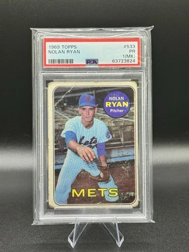 1969 Topps Nolan Ryan #533 PSA 1
